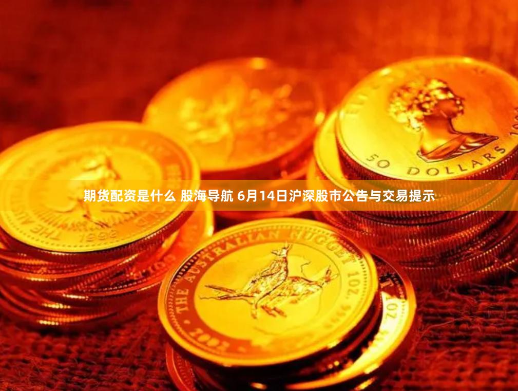 期货配资是什么 股海导航 6月14日沪深股市公告与交易提示